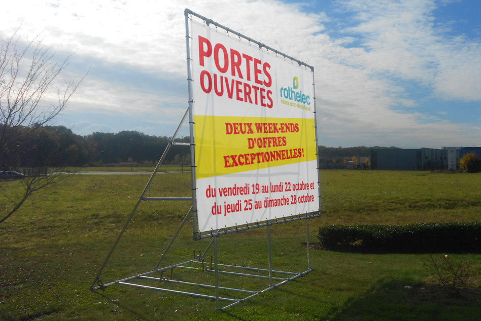 panneaux de chantier