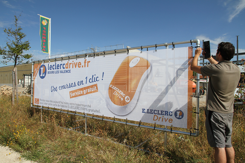 panneau publicite