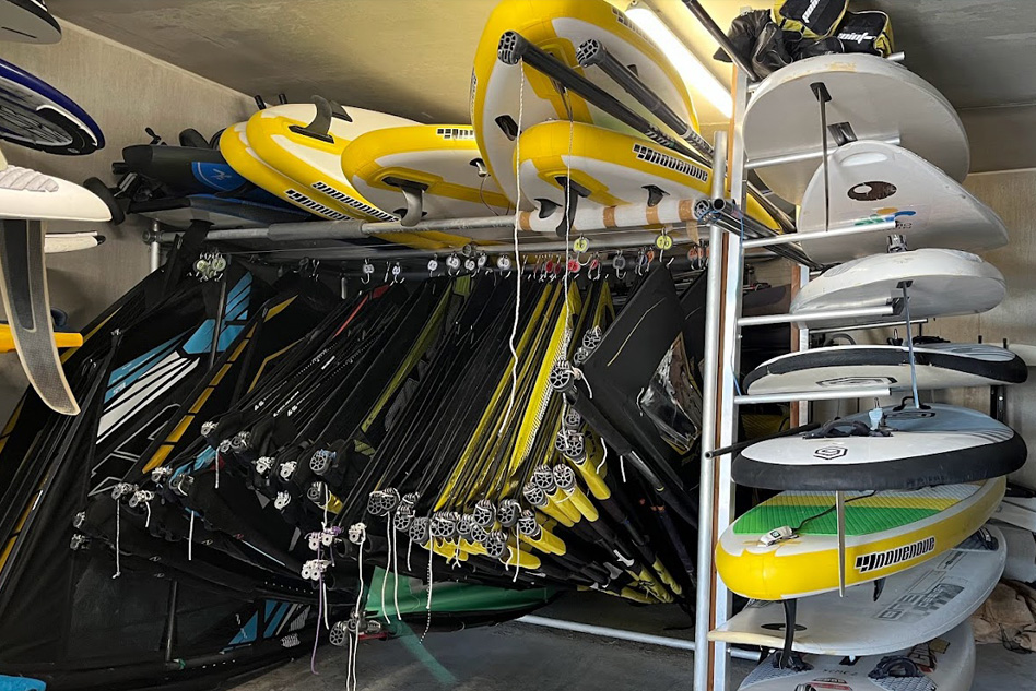 RACK STOCKAGE PLANCHE À VOILE